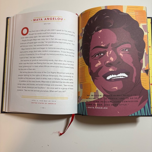 Good Night Stories for Rebel Girls Hardcover Book Volume 1 Empowering Youth - Picture 2 of 6